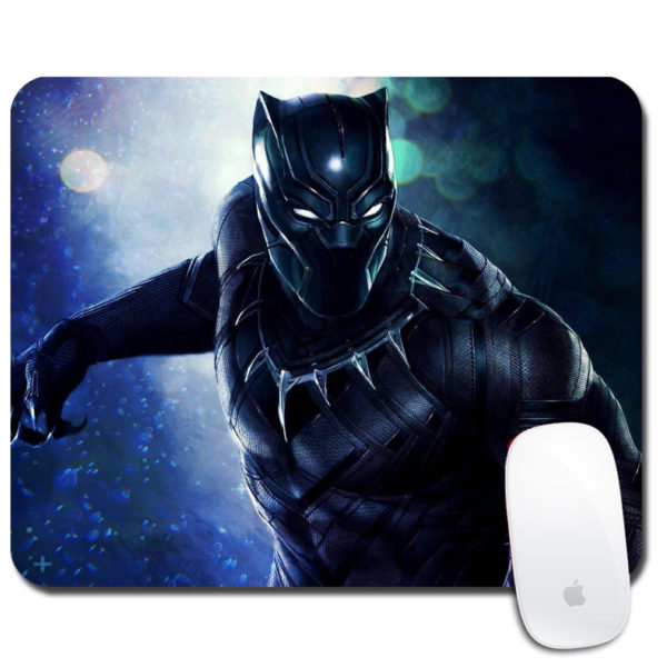 Black Panther Cartoon Mouse Pad