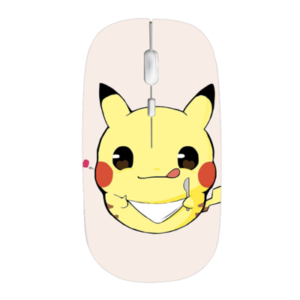 Pikachu Comb 2.4G Slim Wireless Mouse with Nano Receiver