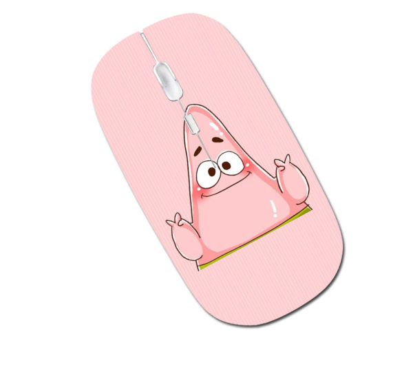 SpongeBob SquarePants Comb 2.4G Slim Wireless Mouse with Nano Receiver