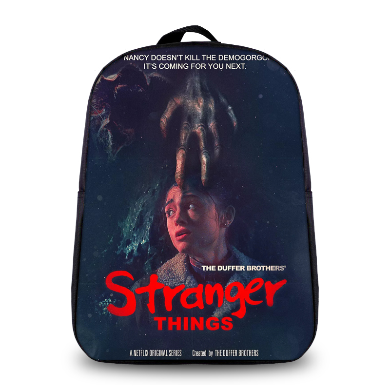 12″ Stranger Things Season 2 Backpack School Bag For Kids | giftanime