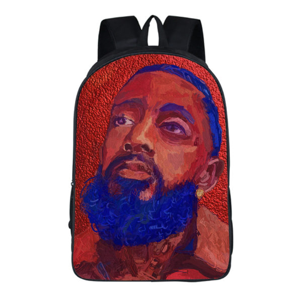 16‘’Nipsey Hussle Backpack School Bag - Image 6