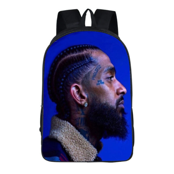 16‘’Nipsey Hussle Backpack School Bag - Image 7