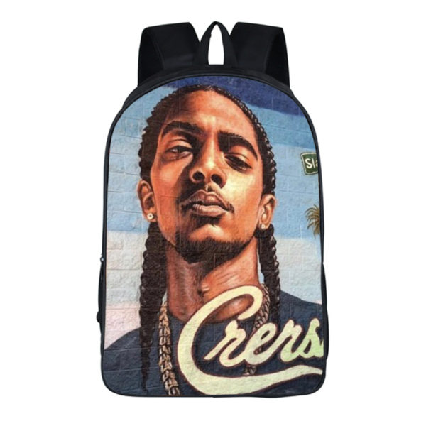 16‘’Nipsey Hussle Backpack School Bag - Image 25