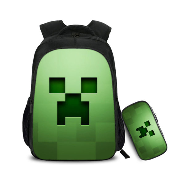 16 Inch Creeper Backpack School Bag+Pencil Bag - Image 2