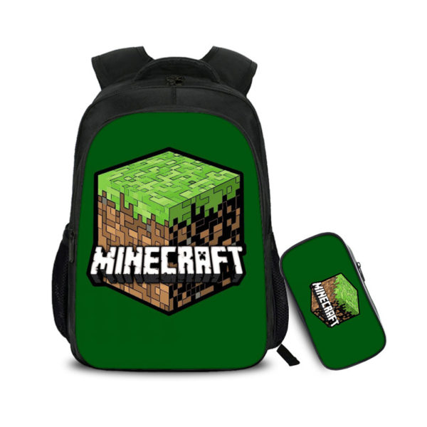 16 Inch Creeper Backpack School Bag+Pencil Bag - Image 21