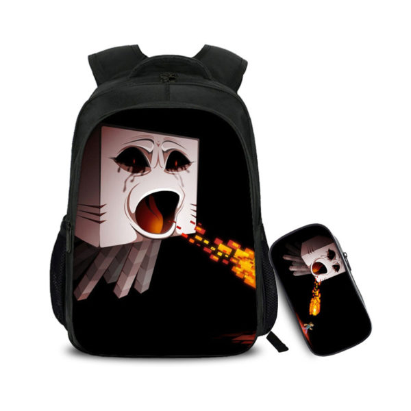 16 Inch Creeper Backpack School Bag+Pencil Bag - Image 20