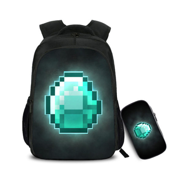 16 Inch Creeper Backpack School Bag+Pencil Bag - Image 16