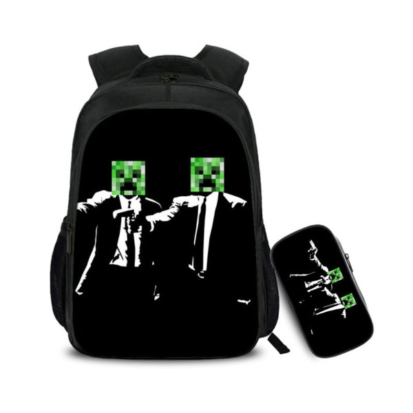 16 Inch Creeper Backpack School Bag+Pencil Bag - Image 11