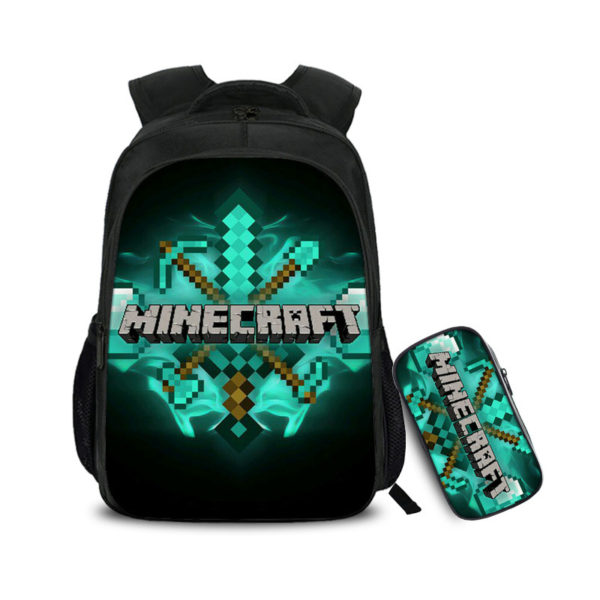 16 Inch Creeper Backpack School Bag+Pencil Bag - Image 9