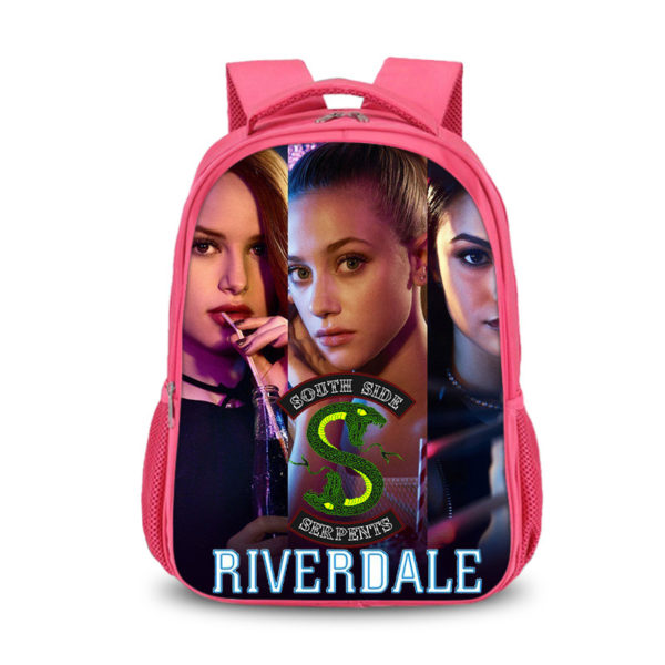 16‘’Riverdale Backpack School Bag Red