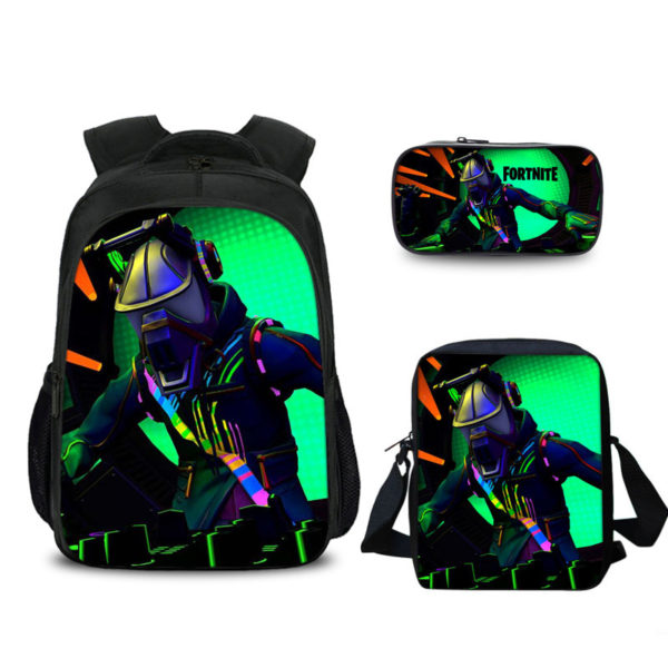 16″S6 Fortnite Backpack School Bag+Messenger Bag+Pencil Bag - Image 8