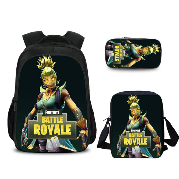 16″S6 Fortnite Backpack School Bag+Messenger Bag+Pencil Bag - Image 9