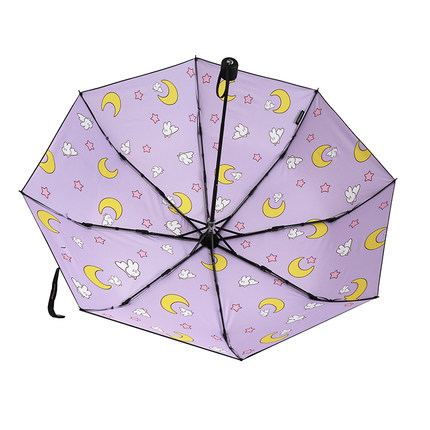 Sailor Moon Foldable Umbrella Sunny and Rainy Sunscreen Anti-uv ...
