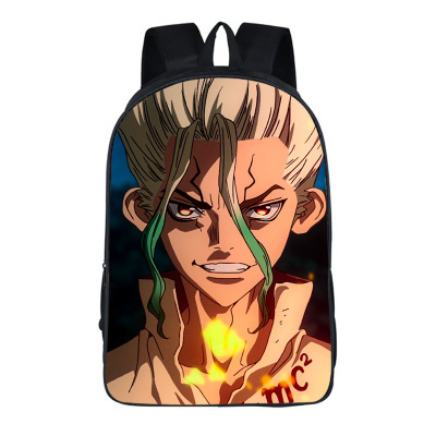 16 Dr Stone Backpack School Bag Giftanime