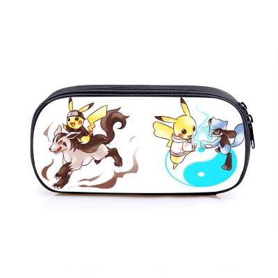 Pokemon Pen Case Student S Large Capacity Pencil Bag Giftanime - game roblox pencil bags pen case kid school stationery large