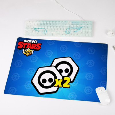 Brawl Stars Cartoon The Desk Pad 600mmx400mmx3mm Giftanime - mouse pad brawl stars