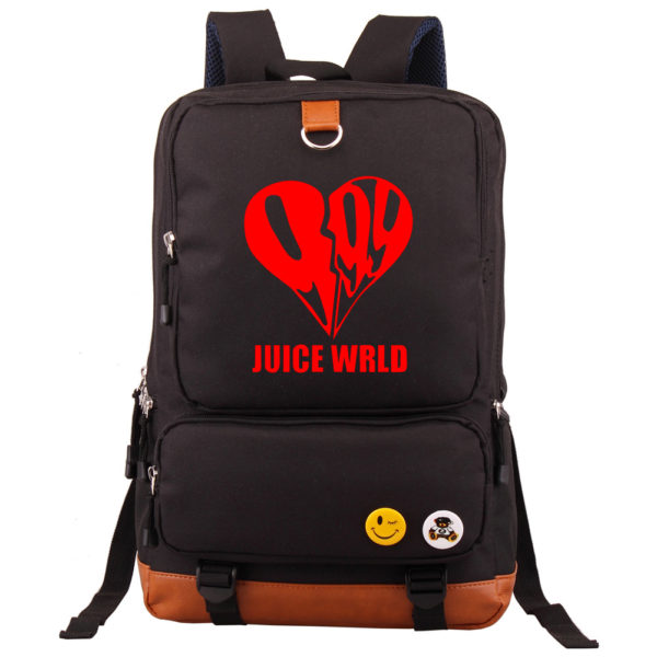 Juice Wrld Canvas Backpack Shoulder School Bag - Image 6