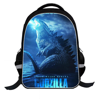 Godzilla vs King Kong schoolbag three-piece combination set