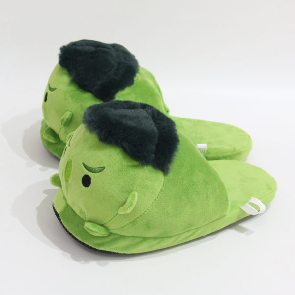 Hulk Indoor Warmful Plush Slippers Gift - Image 4