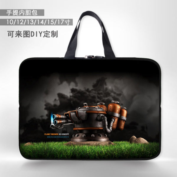 Heavy machine gunner Dream Machine Laptop and Tablet Bag - Image 11