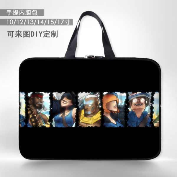 Heavy machine gunner Dream Machine Laptop and Tablet Bag - Image 9