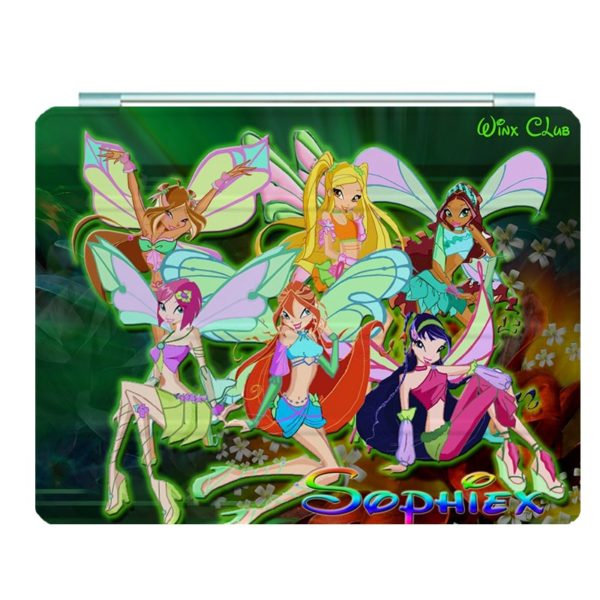 Winx Club Ipad Leather Case Advanced Pu Leather Protective Cover Automatic Wake Up and Sleep Magnetic Closure Multiple Angle Bracket - Image 21