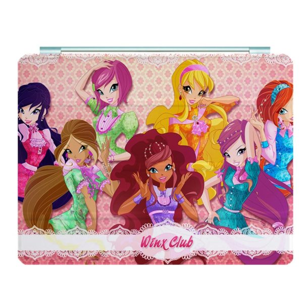 Winx Club Ipad Leather Case Advanced Pu Leather Protective Cover Automatic Wake Up and Sleep Magnetic Closure Multiple Angle Bracket - Image 7