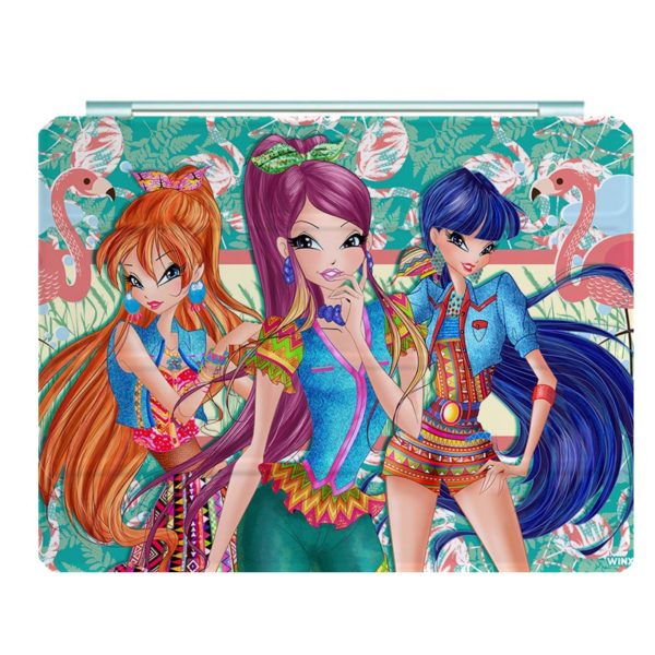 Winx Club Ipad Leather Case Advanced Pu Leather Protective Cover Automatic Wake Up and Sleep Magnetic Closure Multiple Angle Bracket - Image 26