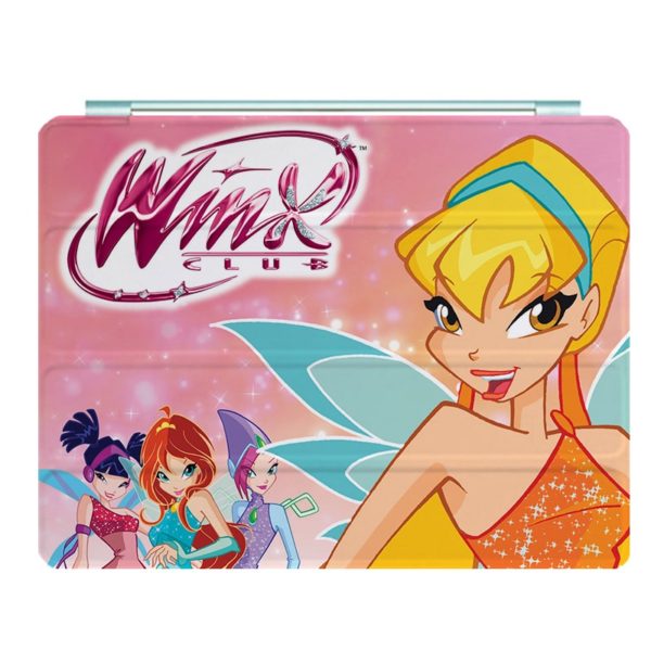 Winx Club Ipad Leather Case Advanced Pu Leather Protective Cover Automatic Wake Up and Sleep Magnetic Closure Multiple Angle Bracket - Image 2