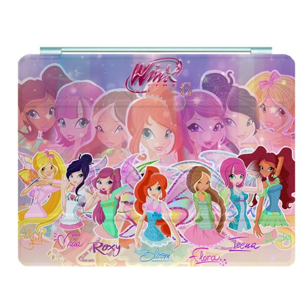 Winx Club Ipad Leather Case Advanced Pu Leather Protective Cover Automatic Wake Up and Sleep Magnetic Closure Multiple Angle Bracket - Image 5