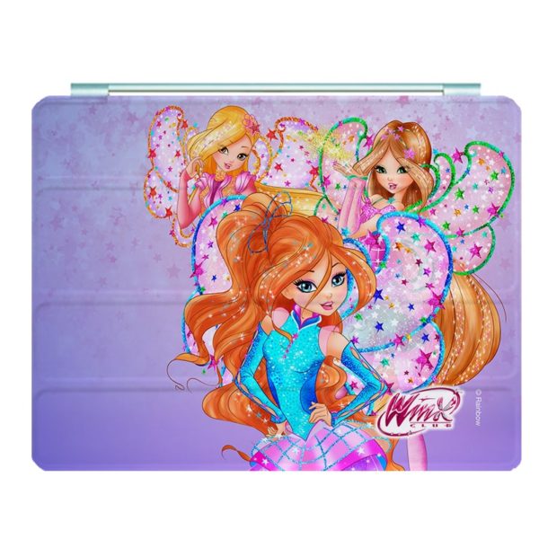 Winx Club Ipad Leather Case Advanced Pu Leather Protective Cover Automatic Wake Up and Sleep Magnetic Closure Multiple Angle Bracket - Image 10