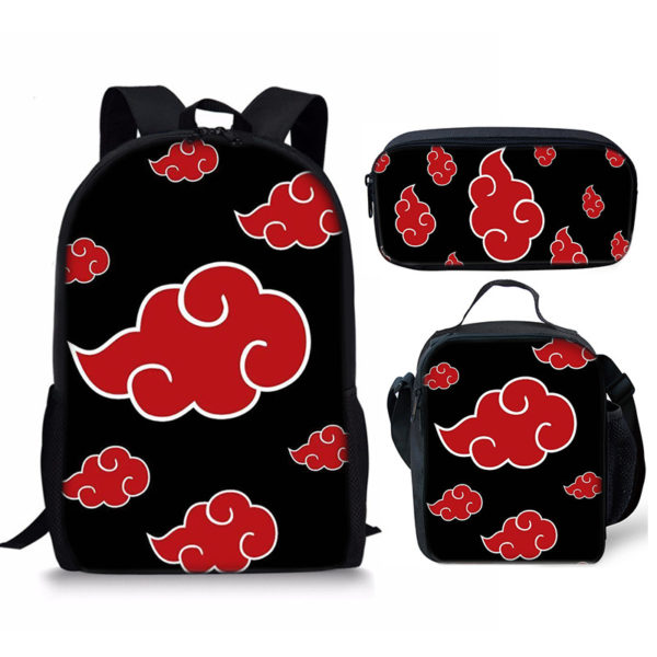 18 Inch NARUTO Backpack School Bag+Lunch Bag+Pencil Bag - Image 8