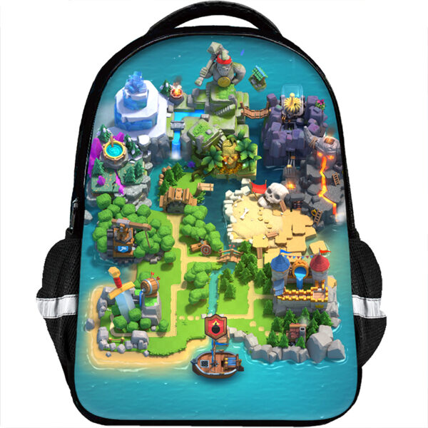 Clash Royale Backpack Kids Youth Student High Capacity Waterproof School Bag Gifts - Image 15