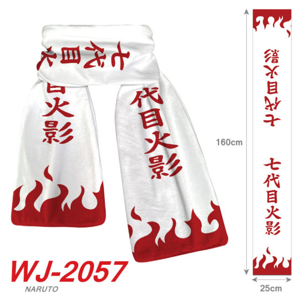 NARUTO crystal velvet scarf warm autumn and winter scarf - Image 4