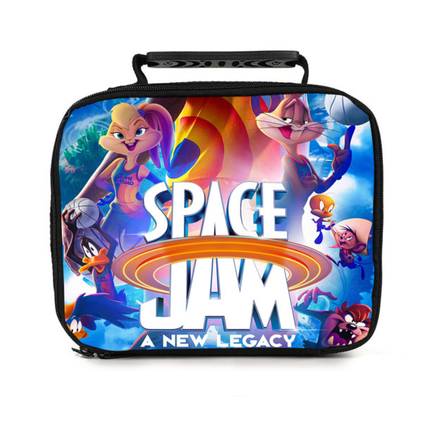 Space Jam:A New Legacy portable lunch bag student print insulation box ice bag meal bag - Image 8