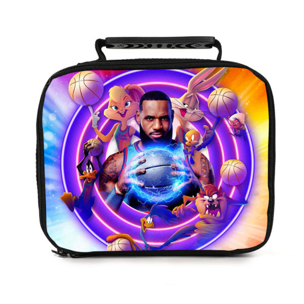 Space Jam:A New Legacy portable lunch bag student print insulation box ice bag meal bag - Image 19