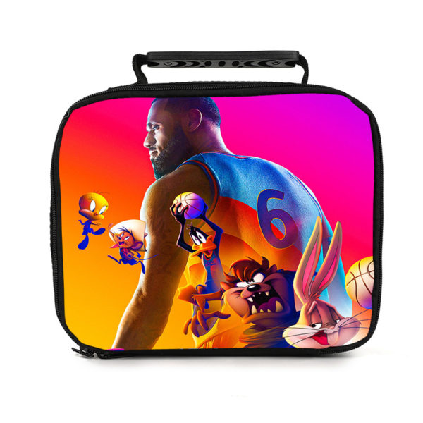 Space Jam:A New Legacy portable lunch bag student print insulation box ice bag meal bag - Image 21