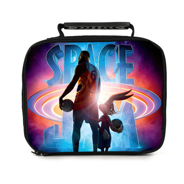 Space Jam:A New Legacy portable lunch bag student print insulation box ice bag meal bag - Image 2