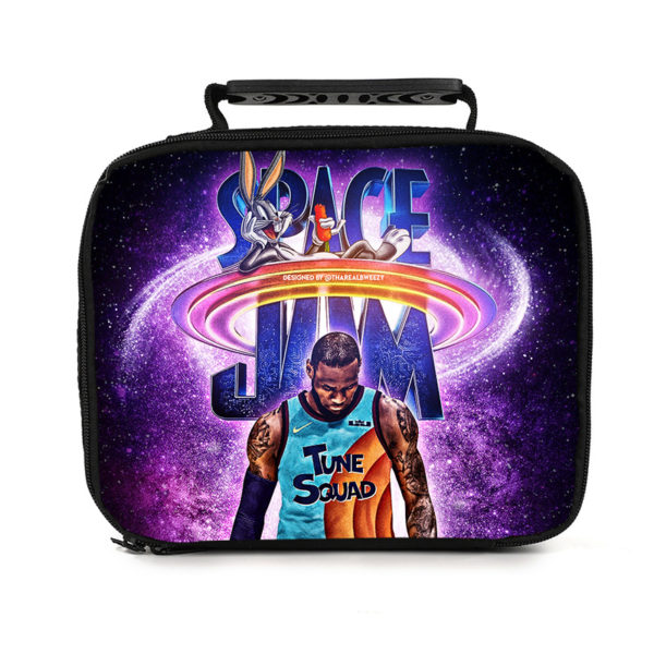 Space Jam:A New Legacy portable lunch bag student print insulation box ice bag meal bag - Image 3