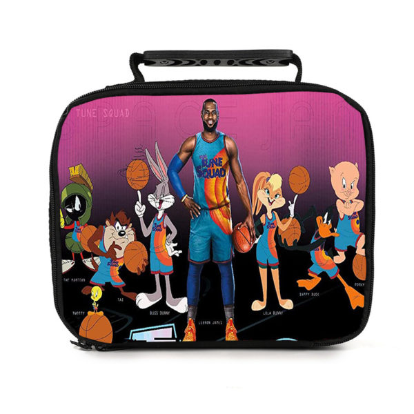 Space Jam:A New Legacy portable lunch bag student print insulation box ice bag meal bag - Image 4