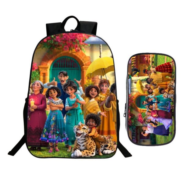 16 Inch Encanto Backpack School Bag+Pencil Bag - Image 6