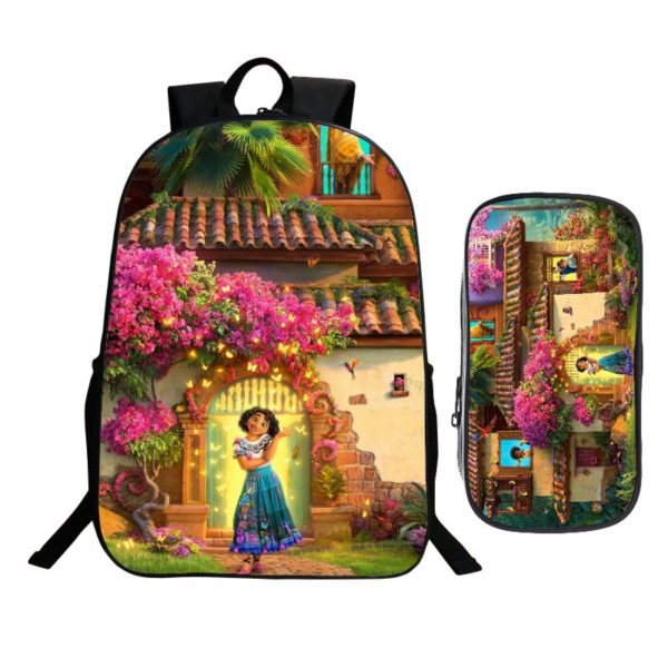 16 Inch Encanto Backpack School Bag+Pencil Bag - Image 4