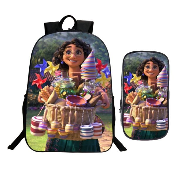 16 Inch Encanto Backpack School Bag+Pencil Bag - Image 5