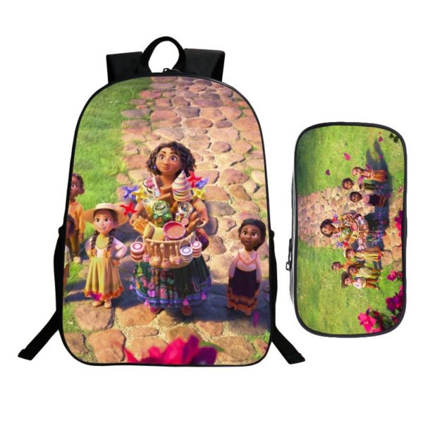 16 Inch Encanto Backpack School Bag+Pencil Bag - Image 8