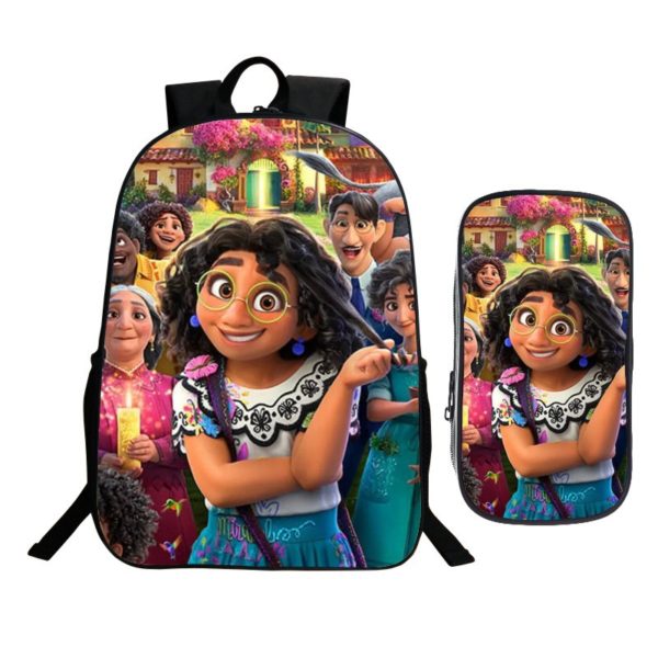 16 Inch Encanto Backpack School Bag+Pencil Bag - Image 10