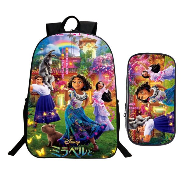 16 Inch Encanto Backpack School Bag+Pencil Bag