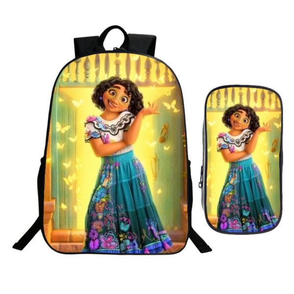 16 Inch Encanto Backpack School Bag+Pencil Bag - Image 2