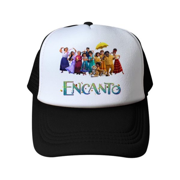 Encanto Baseball Cap Mesh Back Snapback Trucker Hat - Image 6