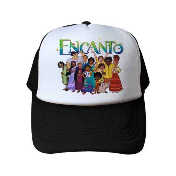 Encanto Baseball Cap Mesh Back Snapback Trucker Hat - Image 5