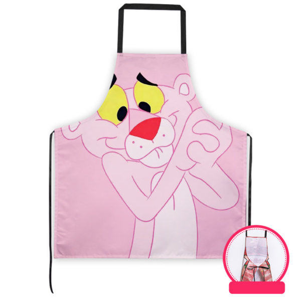 Professional Kitchen Apron-Pink Panther-Aprons Comfortable Perfect For Cooking Guide - Image 4